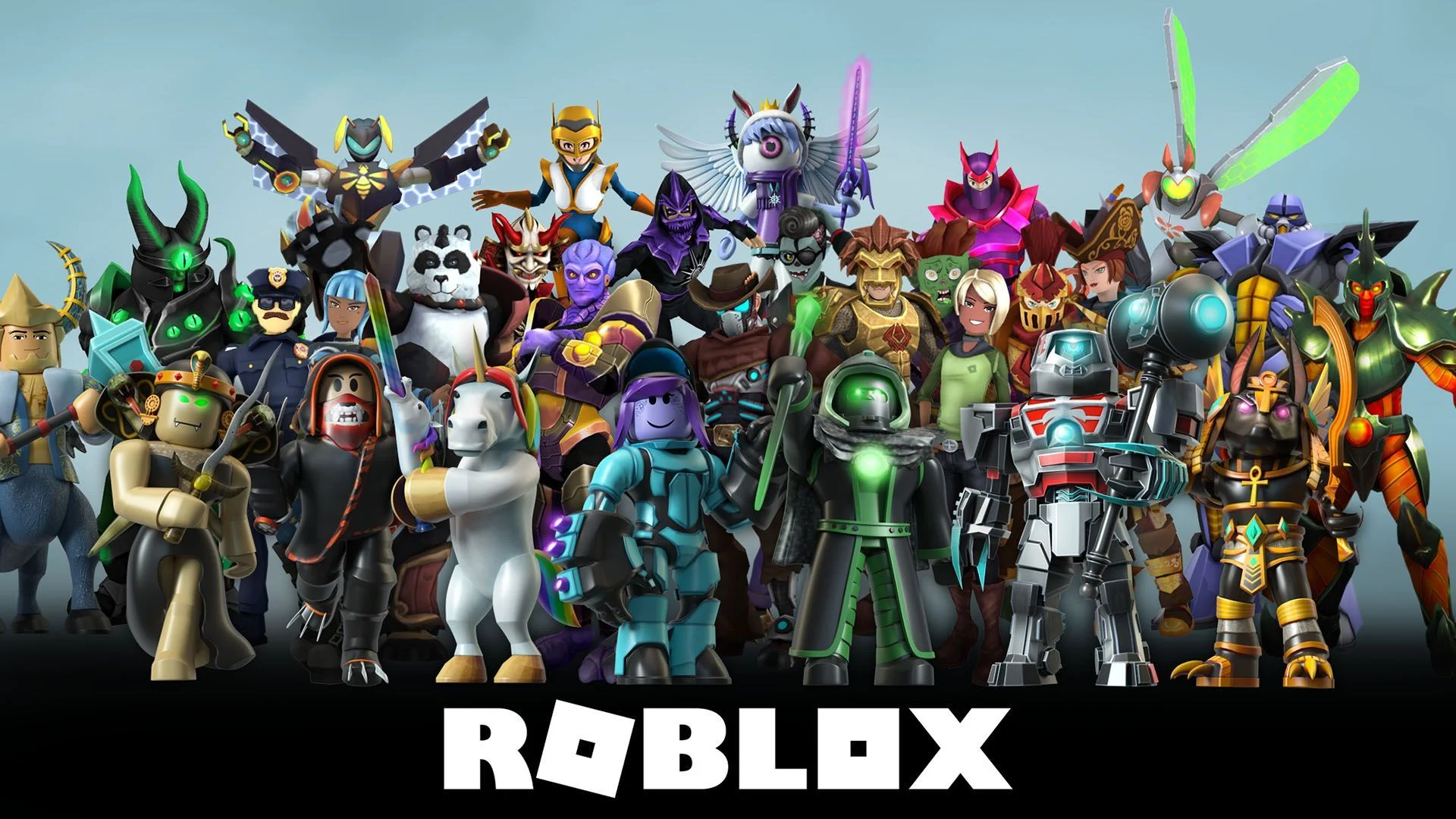 The Forge Roblox characters showcase